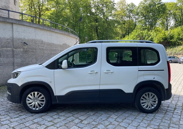 Peugeot Rifter cena 69900 przebieg: 95582, rok produkcji 2019 z Nysa małe 631